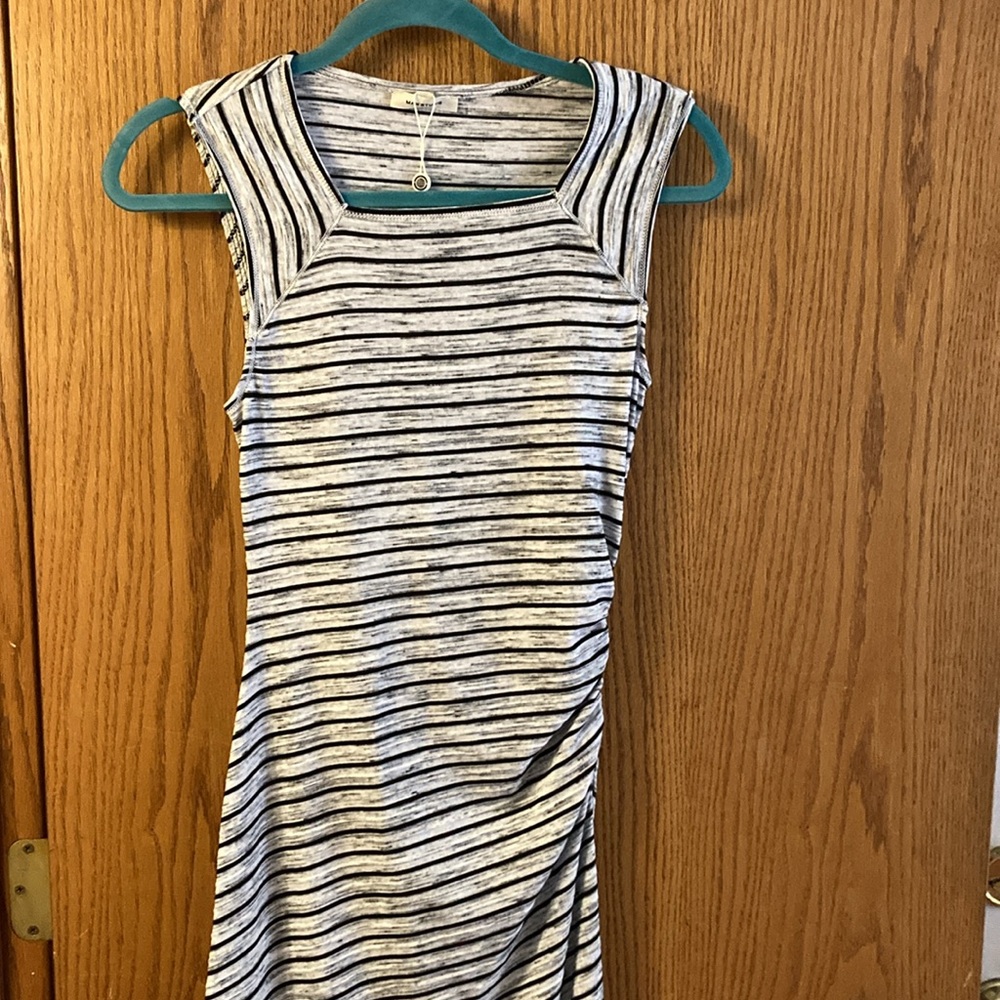 Max Studio sleeveless striped dress